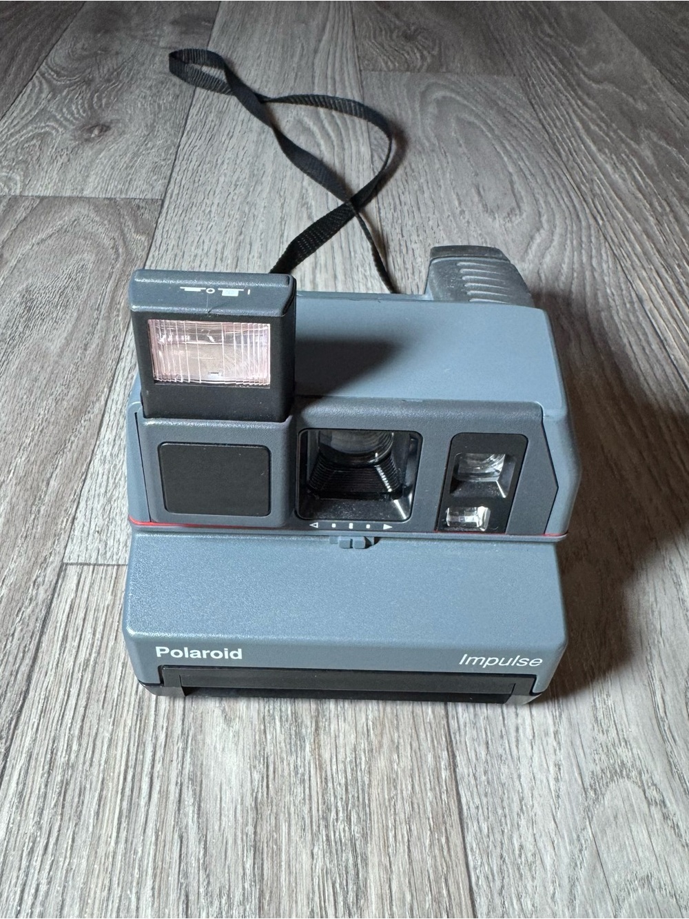 Polaroid Impulse Instant Camera - Gray with Red Accent